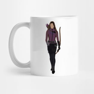 Purple arrow girl Mug